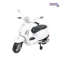 [LQ-051] Skuter Vespa ROMA na akumulator 2x35W 12V/7Ah EVA wolny start ekoskóra Bluetooth - biały