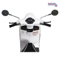 [LQ-051] Skuter Vespa ROMA na akumulator 2x35W 12V/7Ah EVA wolny start ekoskóra Bluetooth - biały