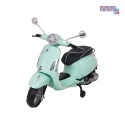 [LQ-051] Skuter Vespa ROMA na akumulator 2x35W 12V/7Ah EVA wolny start ekoskóra Bluetooth - miętowy