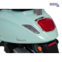 [LQ-051] Skuter Vespa ROMA na akumulator 2x35W 12V/7Ah EVA wolny start ekoskóra Bluetooth - miętowy