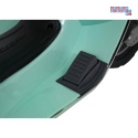 [LQ-051] Skuter Vespa ROMA na akumulator 2x35W 12V/7Ah EVA wolny start ekoskóra Bluetooth - miętowy