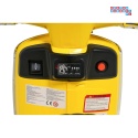 [LQ-051] Skuter Vespa ROMA na akumulator 2x35W 12V/7Ah EVA wolny start ekoskóra Bluetooth - żółty