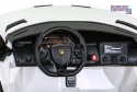 [SX2028] Lamborghini SVJ DRIFT 24V/7Ah z funkcją drift LED, koła EVA, pilot - biały