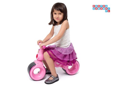 [RO0063 RO] Motor jeździk rower rowerek biegowy TCV róż