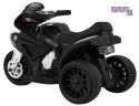 [JT5188] Motocykl BMW S1000 RR Mini trójkołowy na akumulator 6V/4Ah Dźwięki LED - czarny