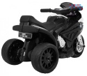 [JT5188] Motocykl BMW S1000 RR Mini trójkołowy na akumulator 6V/4Ah Dźwięki LED - czarny