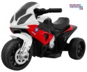 [JT5188] Motocykl BMW S1000 RR Mini trójkołowy na akumulator 6V/4Ah Dźwięki LED - czerwony