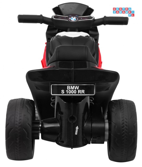 [JT5188] Motocykl BMW S1000 RR Mini trójkołowy na akumulator 6V/4Ah Dźwięki LED - czerwony