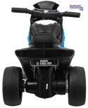 [JT5188] Motocykl BMW S1000 RR Mini trójkołowy na akumulator 6V/4Ah Dźwięki LED - niebieski