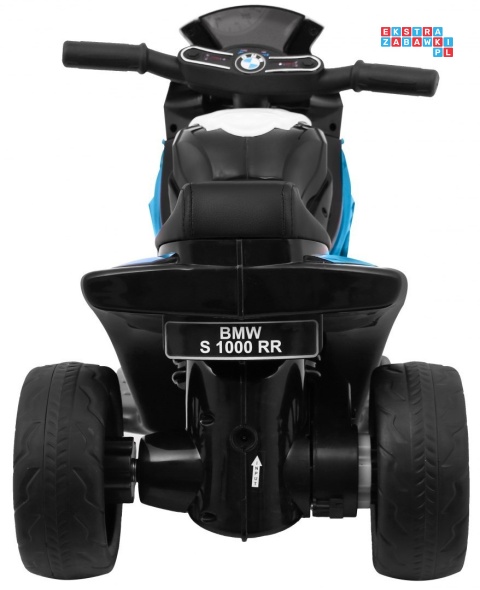 [JT5188] Motocykl BMW S1000 RR Mini trójkołowy na akumulator 6V/4Ah Dźwięki LED - niebieski