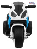 [JT5188] Motocykl BMW S1000 RR Mini trójkołowy na akumulator 6V/4Ah Dźwięki LED - niebieski
