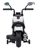 [AHL008] Motorek Chopper FASTER na akumulator 1x20W 6V/4.5Ah Radio FM Panel audio LED - biały