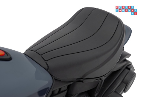 [AHL008] Motorek Chopper FASTER na akumulator 1x20W 6V/4.5Ah Radio FM Panel audio LED - czarny