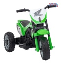 [H5] Motorek Cross Honda CRF 450R na akumulator 1x30W 6V/4,5Ah Gumowy Bieżnik Klakson - zielony