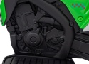 [H5] Motorek Cross Honda CRF 450R na akumulator 1x30W 6V/4,5Ah Gumowy Bieżnik Klakson - zielony