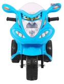 [LL1188] Motorek Trójkołowy BJX-088 dla najmłodszych na akumulator 1x18W 6V/4,5Ah Dźwięki Światła - niebieski