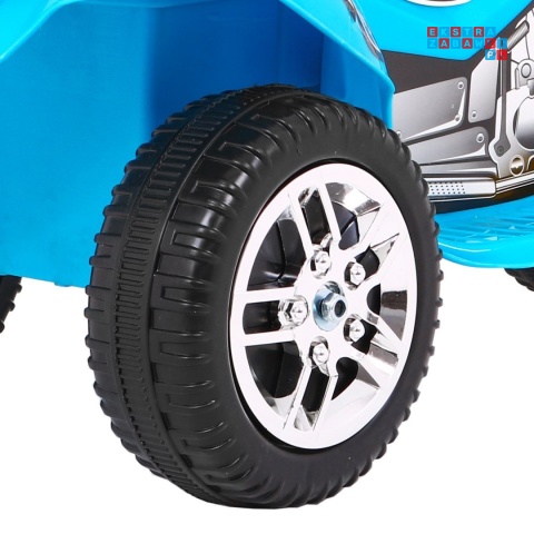 [LL1188] Motorek Trójkołowy BJX-088 dla najmłodszych na akumulator 1x18W 6V/4,5Ah Dźwięki Światła - niebieski