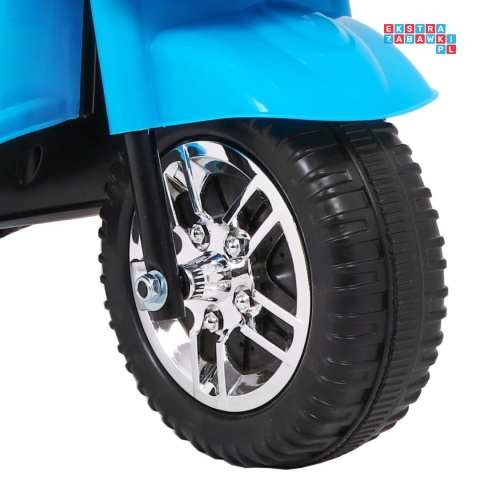 [LL1188] Motorek Trójkołowy BJX-088 dla najmłodszych na akumulator 1x18W 6V/4,5Ah Dźwięki Światła - niebieski