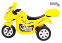 [LL1188] Motorek Trójkołowy BJX-088 dla najmłodszych na akumulator 1x18W 6V/4,5Ah Dźwięki Światła - żółty