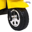 [LL1188] Motorek Trójkołowy BJX-088 dla najmłodszych na akumulator 1x18W 6V/4,5Ah Dźwięki Światła - żółty