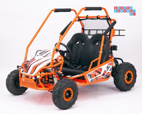 [GK014] BUGGY Spalinowy 212cc LUCKY SEVEN dwuosobowy czterosuwowy chłodzony powietrzem - pomarańczowy