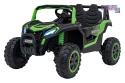 [A036] Auto Buggy UTV Racing na akumulator 4x45W 12V/10Ah MP3 Pilot Wolny Start - zielony
