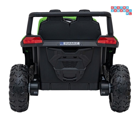 [A036] Auto Buggy UTV Racing na akumulator 4x45W 12V/10Ah MP3 Pilot Wolny Start - zielony