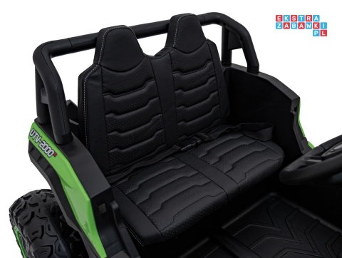 [A036] Auto Buggy UTV Racing na akumulator 4x45W 12V/10Ah MP3 Pilot Wolny Start - zielony