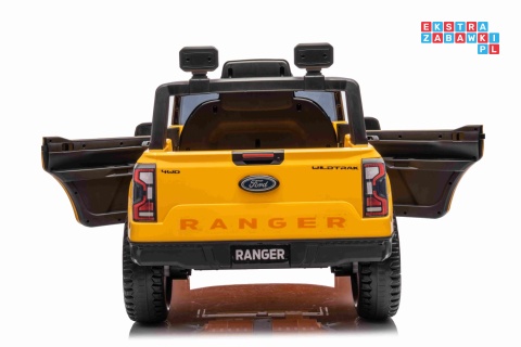 [PA.707] Ford Ranger Lift na akumulator 2x35W 12V/4.5Ah ekoskóra wolny start EVA bluetooth - żółty