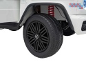 [DK-G63.STRONG] Mercedes Benz G63 AMG XXL STRONG dwuosobowy na akumulator 2x280W 24V/20Ah EVA LED Bluetooth - biały