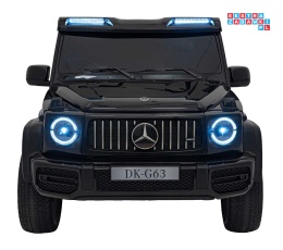 [DK-G63.STRONG] Mercedes Benz G63 AMG XXL STRONG dwuosobowy na akumulator 2x280W 24V/20Ah EVA LED Bluetooth - czarny