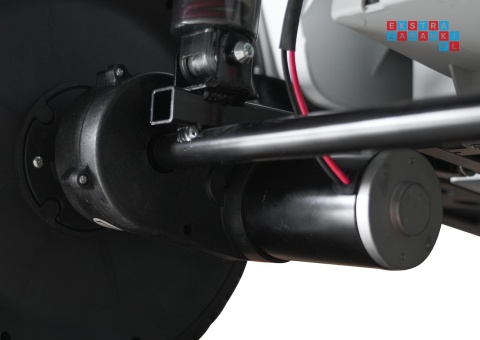 [DK-G63.STRONG] Mercedes Benz G63 AMG XXL STRONG dwuosobowy na akumulator 2x280W 24V/20Ah EVA LED Bluetooth - czerwony