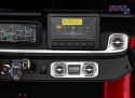 [DK-G63.STRONG] Mercedes Benz G63 AMG XXL STRONG dwuosobowy na akumulator 2x280W 24V/20Ah EVA LED Bluetooth - czerwony