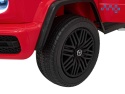 [DK-G63.STRONG] Mercedes Benz G63 AMG XXL STRONG MP4 dwuosobowy na akumulator 2x280W 24V/20Ah Panel MP4 Bluetooth - czerwony