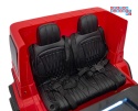 [DK-G63.STRONG] Mercedes Benz G63 AMG XXL STRONG MP4 dwuosobowy na akumulator 2x280W 24V/20Ah Panel MP4 Bluetooth - czerwony