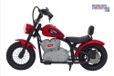 [A9902] Motocykl SPEED Power na akumulator 1x250W 24V/7Ah silnik bezszczotkowy pompowane opony - czerwony