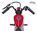 [A9902] Motocykl SPEED Power na akumulator 1x250W 24V/7Ah silnik bezszczotkowy pompowane opony - czerwony