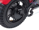 [A9902] Motocykl SPEED Power na akumulator 1x250W 24V/7Ah silnik bezszczotkowy pompowane opony - czerwony