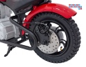 [A9902] Motocykl SPEED Power na akumulator 1x250W 24V/7Ah silnik bezszczotkowy pompowane opony - czerwony