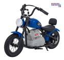 [A9902] Motocykl SPEED Power na akumulator 1x250W 24V/7Ah silnik bezszczotkowy pompowane opony - niebieski