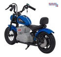 [A9902] Motocykl SPEED Power na akumulator 1x250W 24V/7Ah silnik bezszczotkowy pompowane opony - niebieski