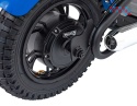 [A9902] Motocykl SPEED Power na akumulator 1x250W 24V/7Ah silnik bezszczotkowy pompowane opony - niebieski