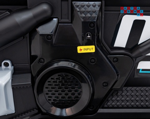 [QLS-805] Motorek Future 88 na akumulator 1x25W 6V/4Ah melodyjki klakson światła led - czarny