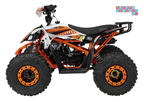 [ATV002] Quad Spalinowy 125cc DESERT STORM czterosuwowy chłodzony powietrzem nośność 80 kg - pomarańczowy