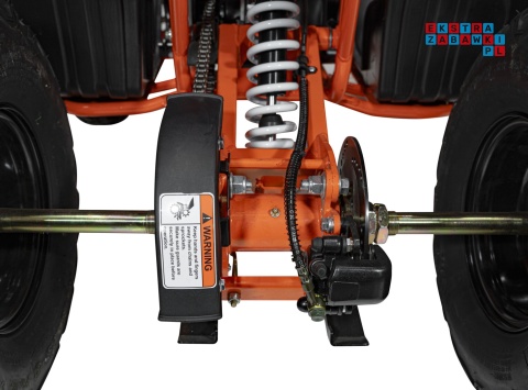 [ATV002] Quad Spalinowy 125cc DESERT STORM czterosuwowy chłodzony powietrzem nośność 80 kg - pomarańczowy
