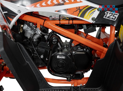 [ATV002] Quad Spalinowy 125cc DESERT STORM czterosuwowy chłodzony powietrzem nośność 80 kg - pomarańczowy