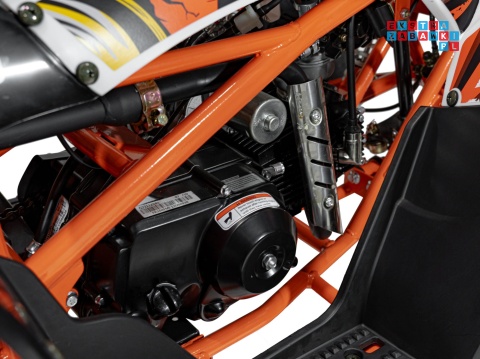 [ATV002] Quad Spalinowy 125cc DESERT STORM czterosuwowy chłodzony powietrzem nośność 80 kg - pomarańczowy