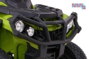 [BDM0906.AIR] Quad ATV Air na akumulator 2x45W 12V/7Ah Koła pompowane MP3 Wolny Start - zielony