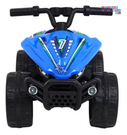 [TR1805] Quad Little Monster dla najmłodszych na akumulator 1x25W 6V/4.5Ah - niebieski