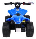 [TR1805] Quad Little Monster dla najmłodszych na akumulator 1x25W 6V/4.5Ah - niebieski